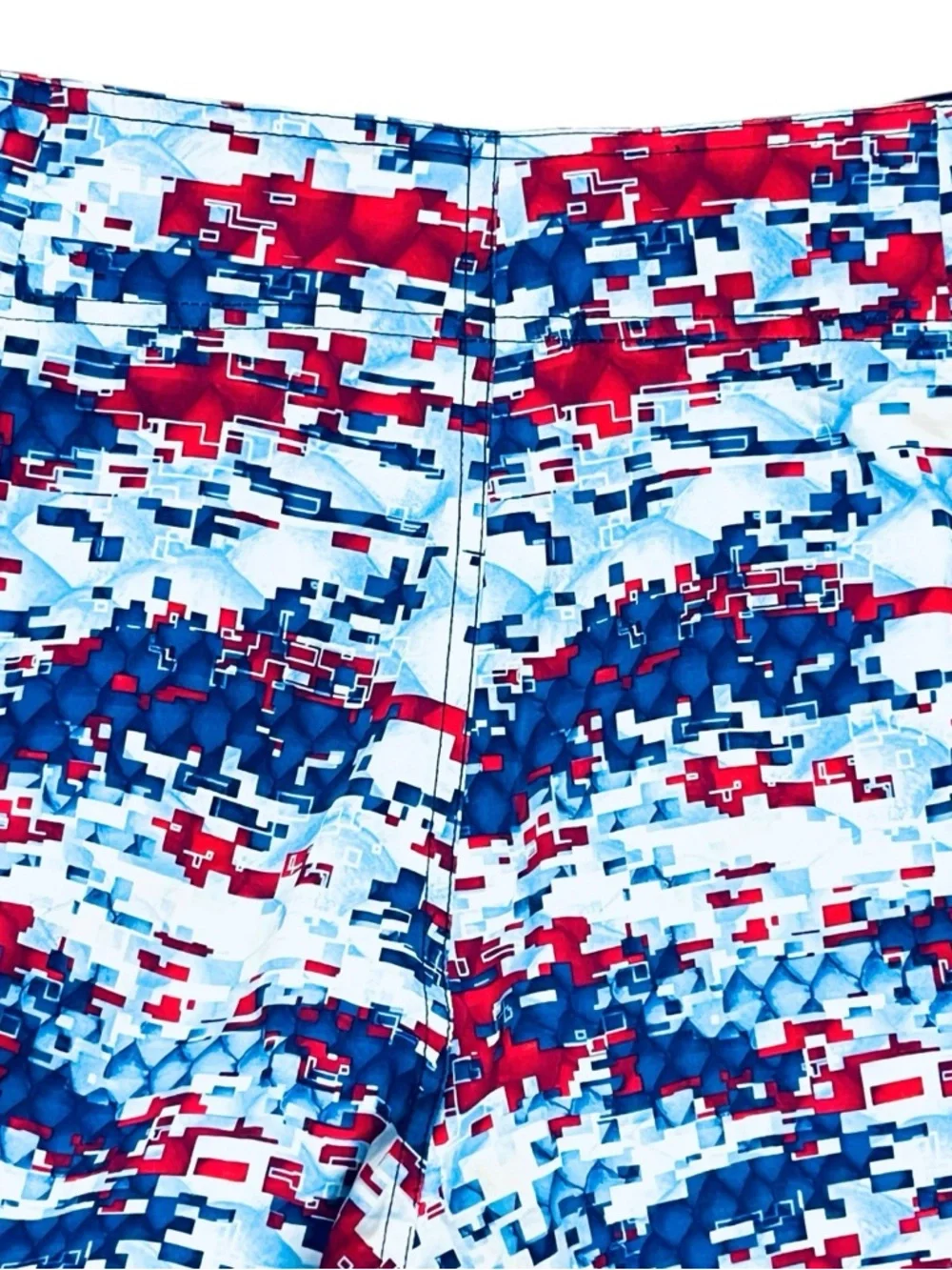 Columbia PFG Offshore Men's 38 Board Shorts UPF 50 Omni Shade Shield Geo Print
